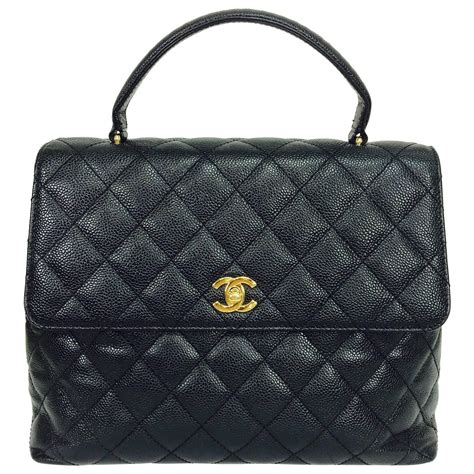 chanel vintage handle bag|Chanel mini flap bag with top handle.